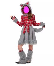 Spirit Halloween Charming Wolf Costume - Childs Size Large
