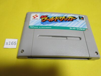 Super Famicom Jikkyou World Soccer Perfect Eleven USED UNTESTED JPN ...