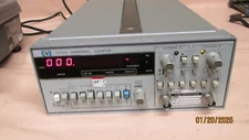 HP 5316a 100mhz dual channel universal frequency counter look