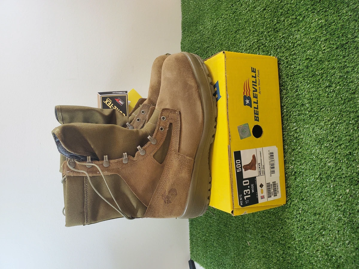 Belleville USMC Waterproof Combat Boot Mens 13 W Belleville 500