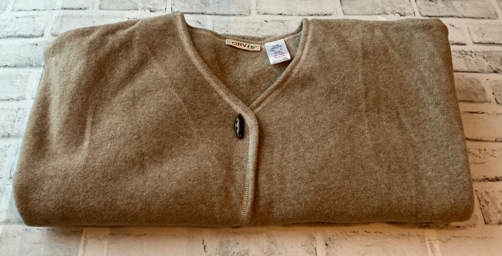 Orvis Poncho Women One Size Soft Shawl Cape Neutral
Opens in a new window or tab
