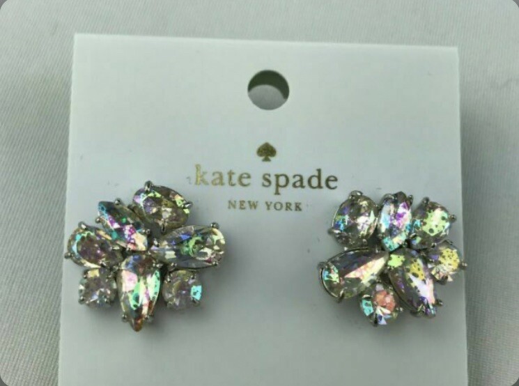 kate spade little gem cluster studs