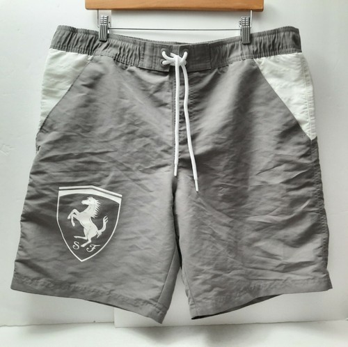 Puma Scuderia Ferrari Gray Big Logo 