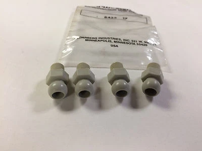 Cedarberg 8425-17 1/8"NPT Male Hose To Male Pipe Thread Connectors Pack Of 4