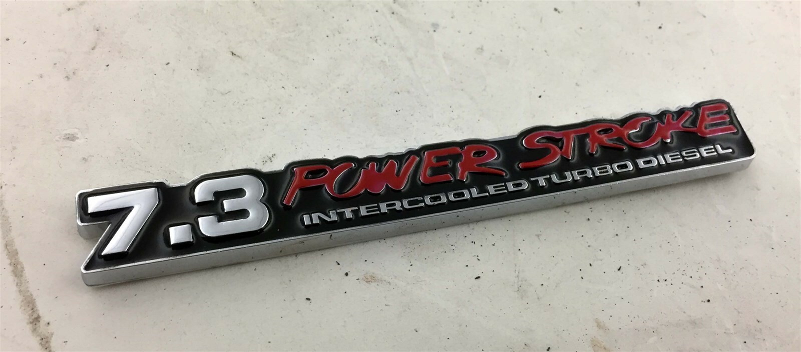 FORD 7.3 POWERSTROKE INTERCOOLED TURBO DIESEL EMBLEM 5.5" X 5" eBay