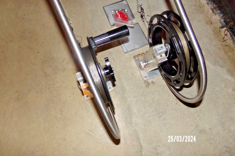 BIG JON MANUAL DOWNRIGGERSPAIR24 INCH BOOMSMTG PLATES AND SCREWS eBay