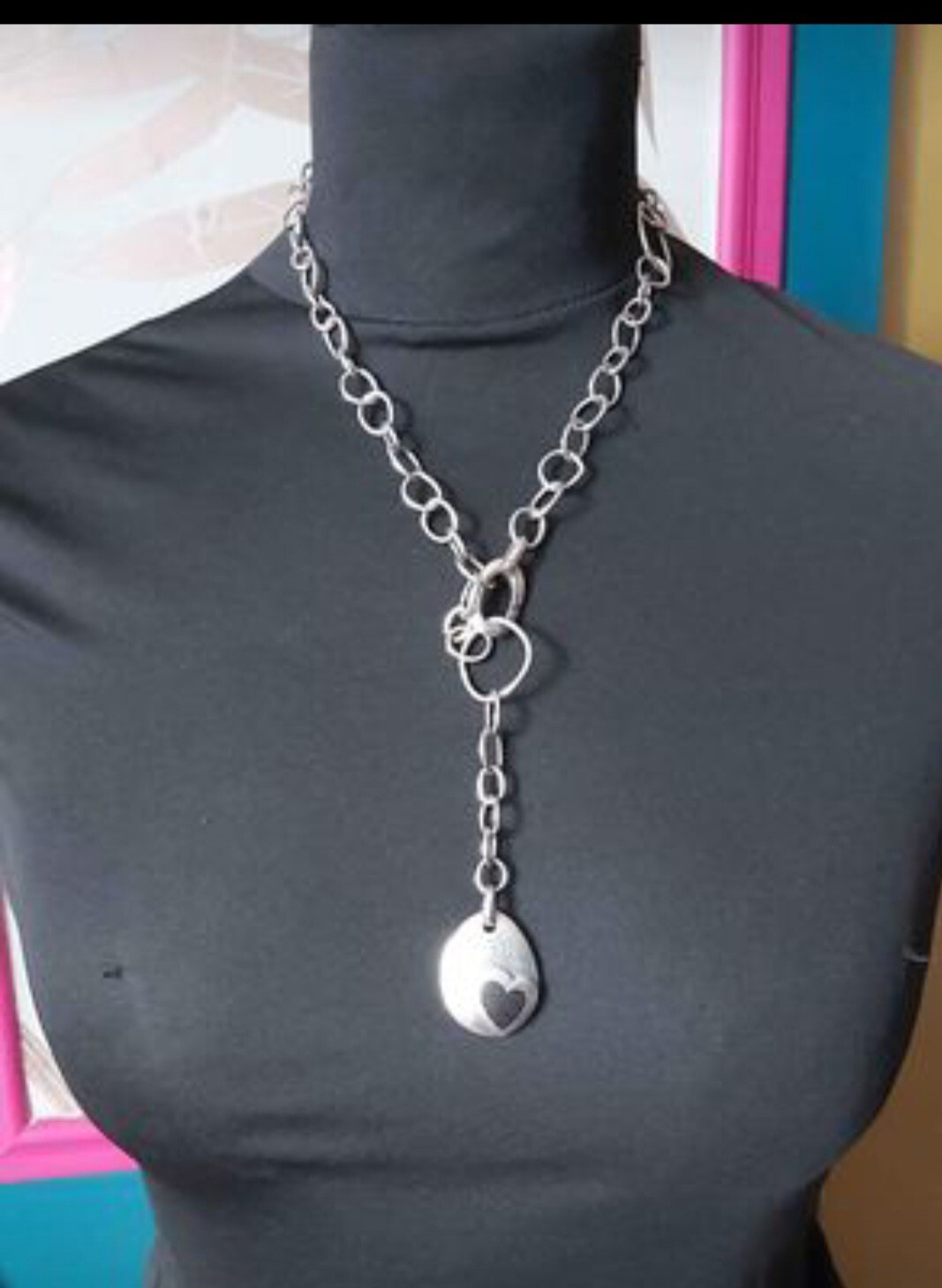 Bespoke  Unique 925 Solid Silver Vintage Pendant … - image 7