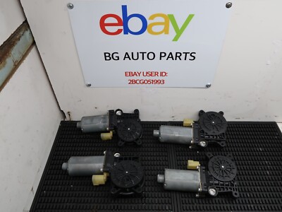 03-12 RANGE ROVER HSE L322 GENUINE POWER WINDOW MOTOR FULL SET OF ALL 4 DOOR OEM