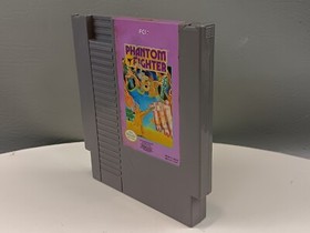 Phantom Fighter (NES, 1990) w/ NES  Dust Cover Included Tested Authentic