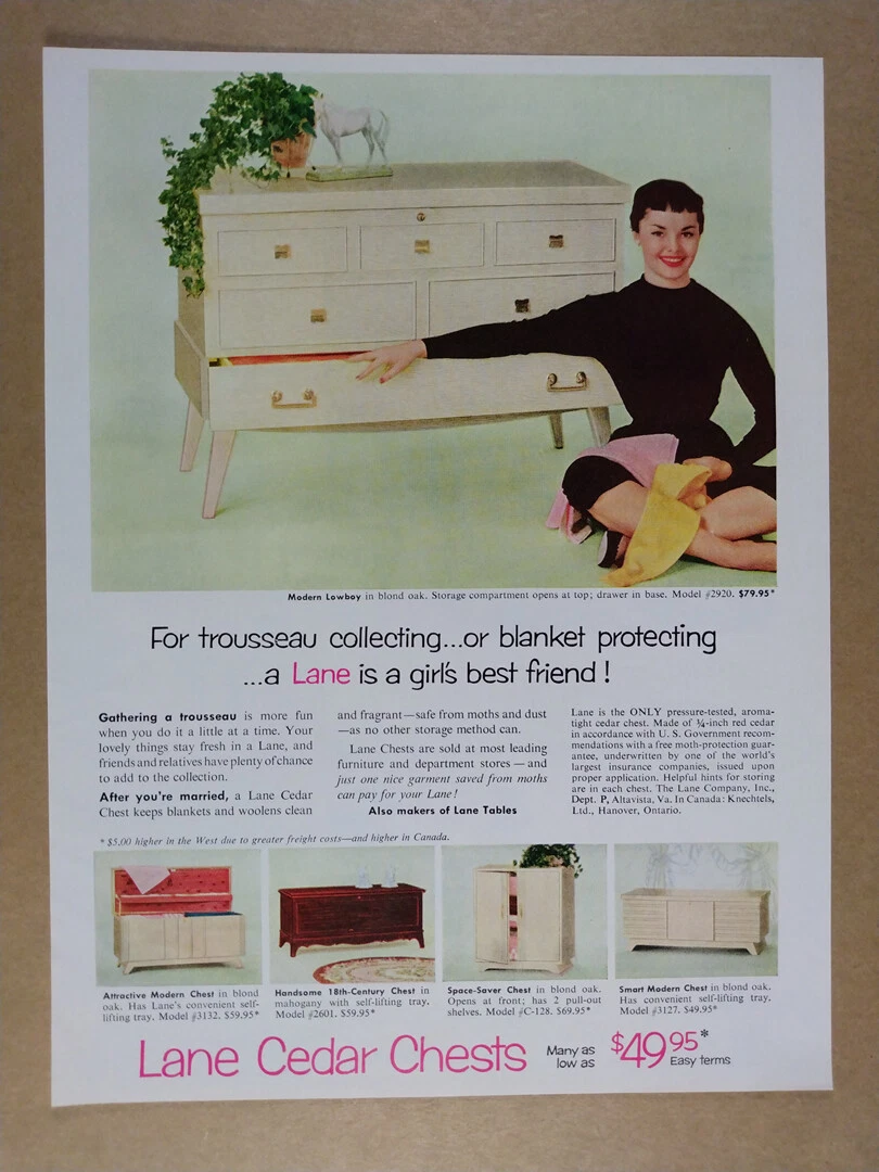 1955 lane cedar chest deals