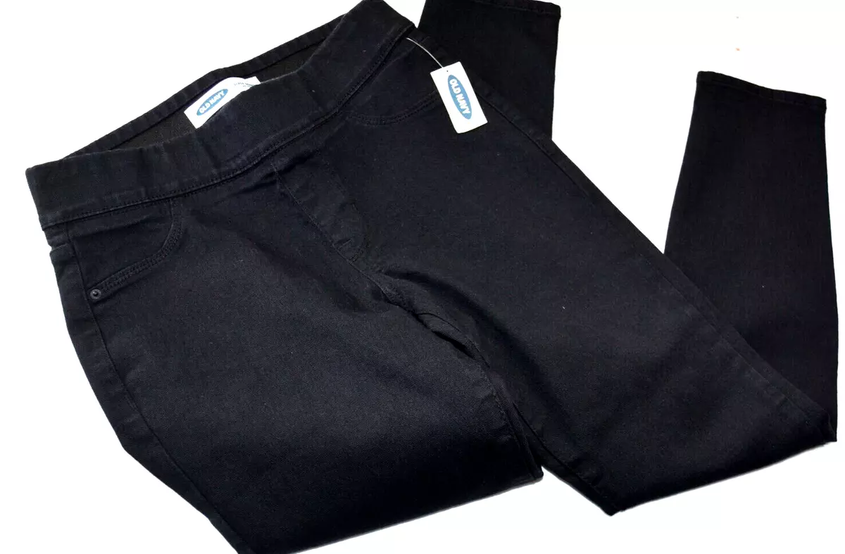 Old navy super hotsell skinny black jeans