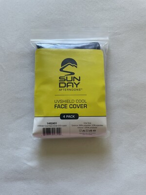 UV Shield Cool Face Cover - 4 Pack