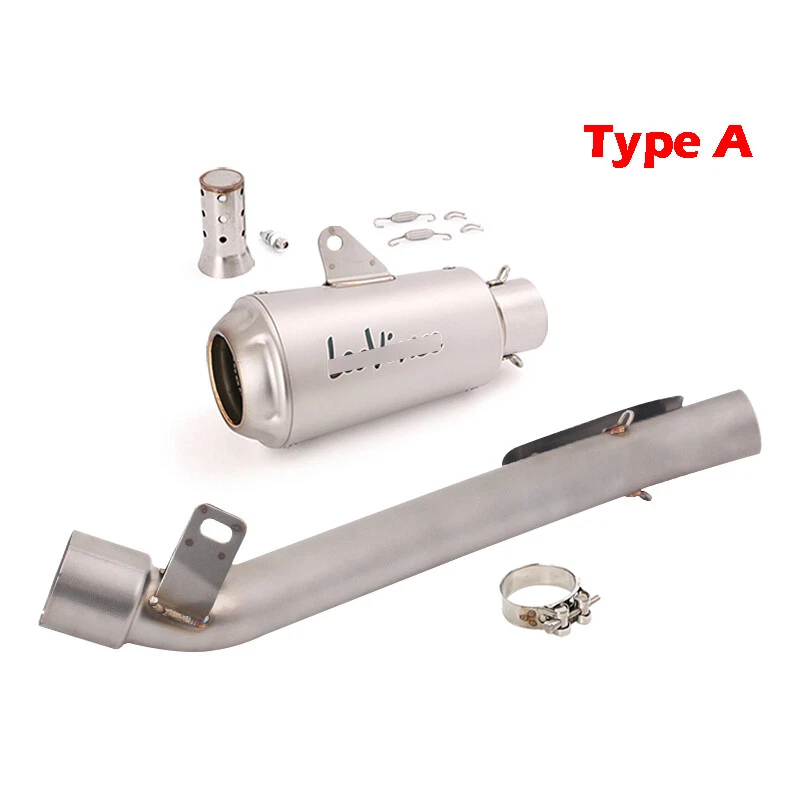 Tubo de escape medio deslizable 51 mm silenciador escape para Suzuki GSXR1000 2009-2011 Foto 3 de 4