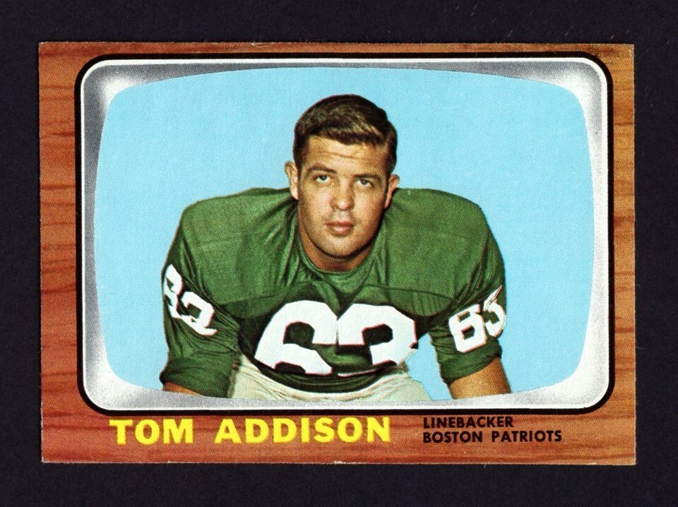 1966 TOPPS TOM ADDISON #1 Ex+/ExMt