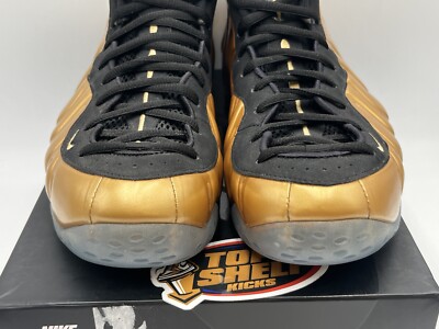 New DS Nike Air Foamposite One Metallic Gold 2015 Size 11.5  display picture 1