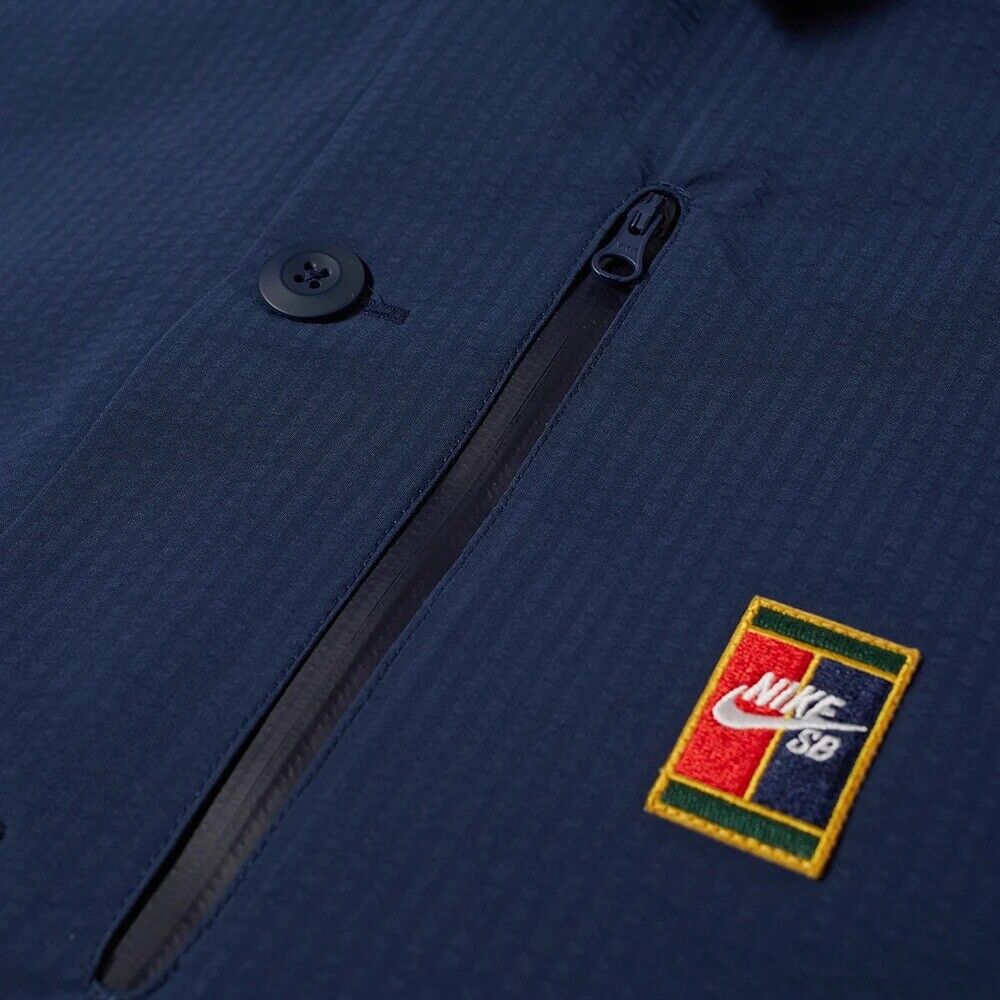 Nike SB X Court Navy Blue Wildcard Blazer Jacket Coat Nike SB X Court Navy Blue Wildcard Blazer Jacket Coat