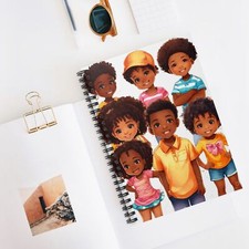 US CHILDREN 2 Spiral Notebook - Ruled Line