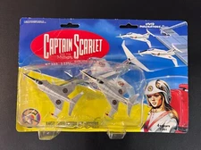 1990's Vivid Imaginations Captain Scarlet Angel Interceptor Jet Fighters