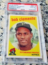 BOB ROBERTO CLEMENTE 2016 Topps 1959 Reprint PSA 10 Gem Mint POP 7 MVP HOF🔥🔥$$