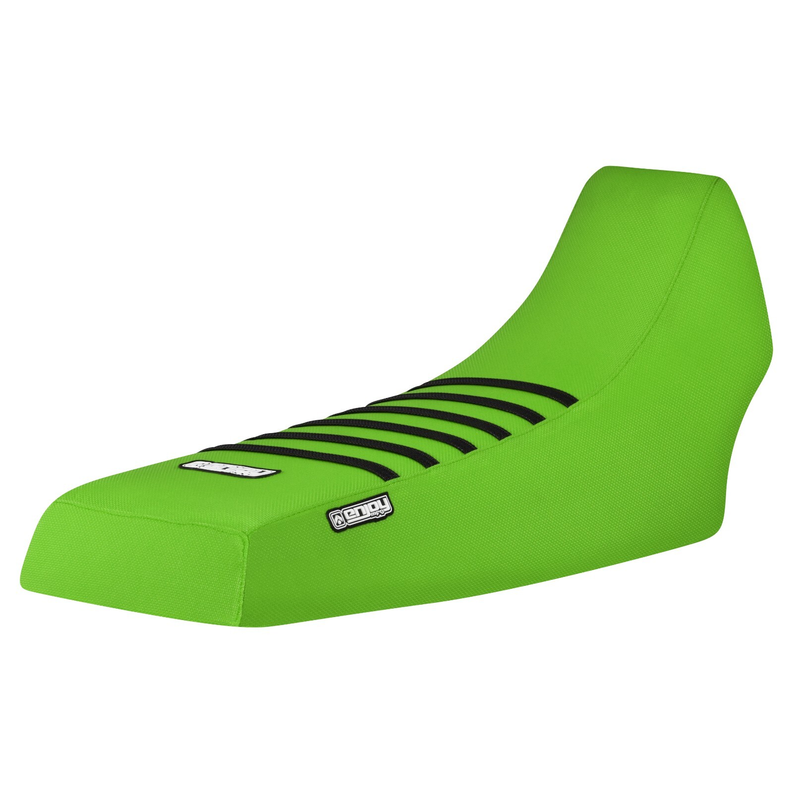 1987 2006 YAMAHA Banshee Gripper SEAT COVER All Green w/ Black Ribs