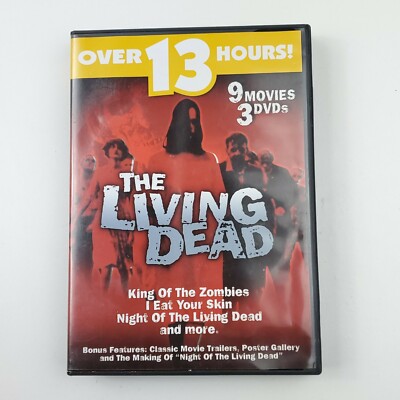 3 dvds the living dead 9 movies collection (777966883090)