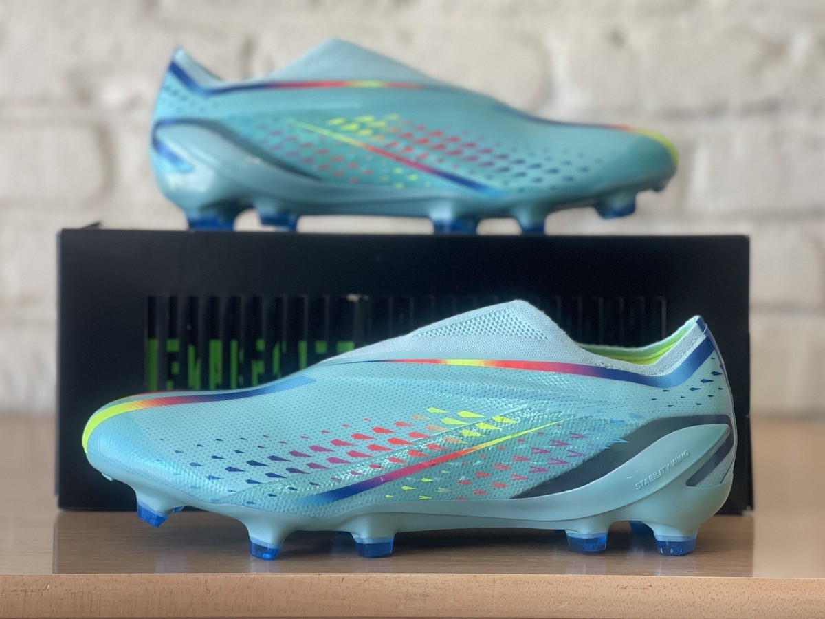 Adidas X Speedportal .1 ACC FG Soccer Aqua Solred Yellow Messi