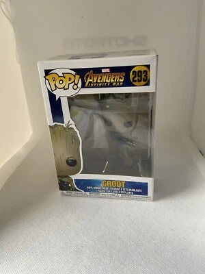 Funko Pop Groot Figurine Marvel Avengers Les Gardiens De La Galaxie 293 - Photo 1/2