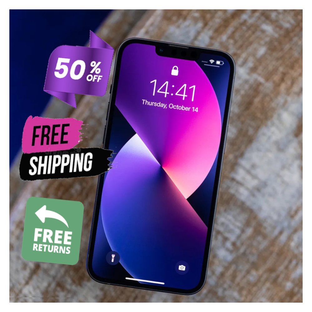Apple iPhone 13 Unlocked 128GB 256GB Verizon T-Mobile 5G