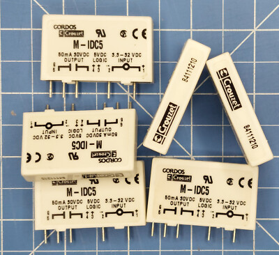 Crouzet M-IDC5 Digitales I/O Module, 4000 V Isolation, Microprocessor Interface
