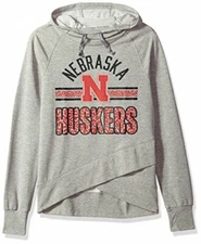 NCAA by Outerstuff NCAA Nebraska Cornhuskers Juniors "Flow" Funnel Neck Hoodi...