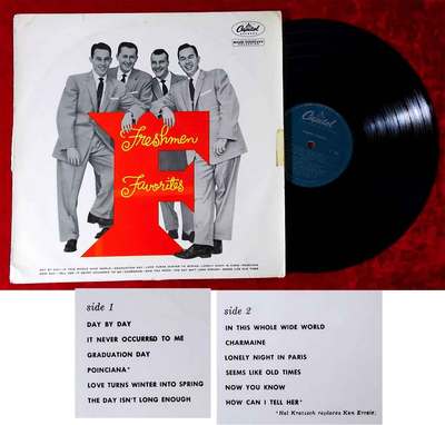 LP Four Freshmen: Favorites (Capitol T 743) UK