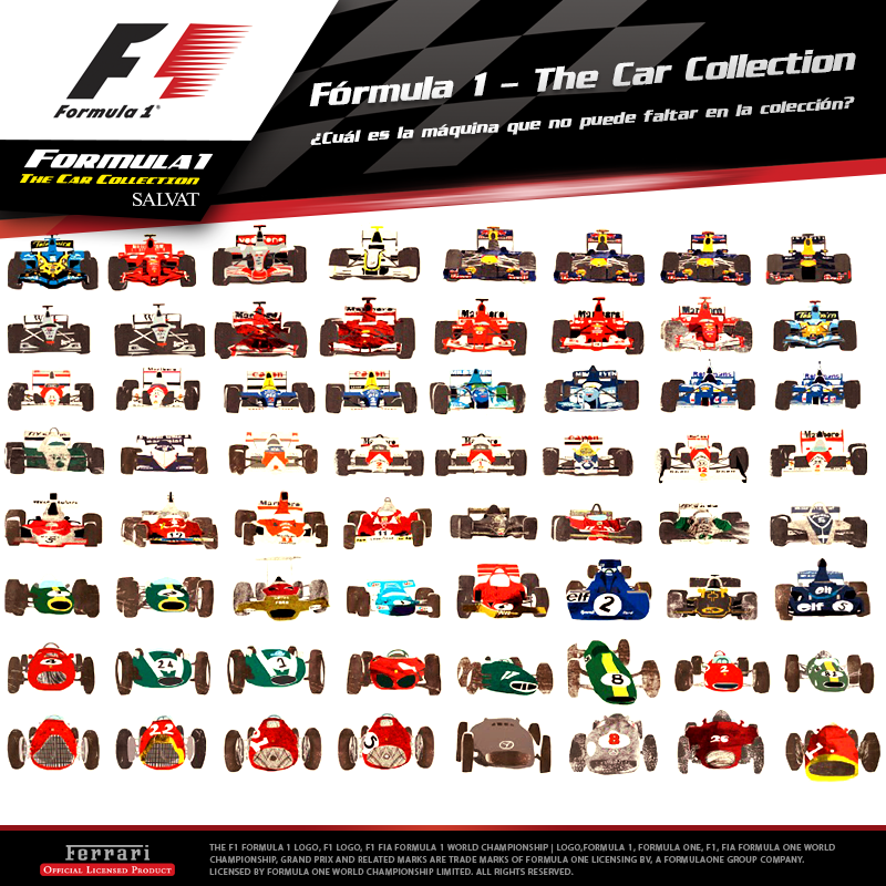 ABCK1A Ferrari 312 T2 Formule 1 1/43 – Niki Lauda #1 Et #2 – Résine Signée