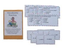 Teacher Made Literacy Center Learning Resource Game Vocabulary Practice