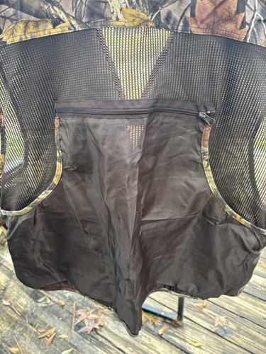 MASTER SPORTSMAN Rugged Outdoor Gear, Field Camo Hunting Vest, Men’s XXL - Picture 7 of 8