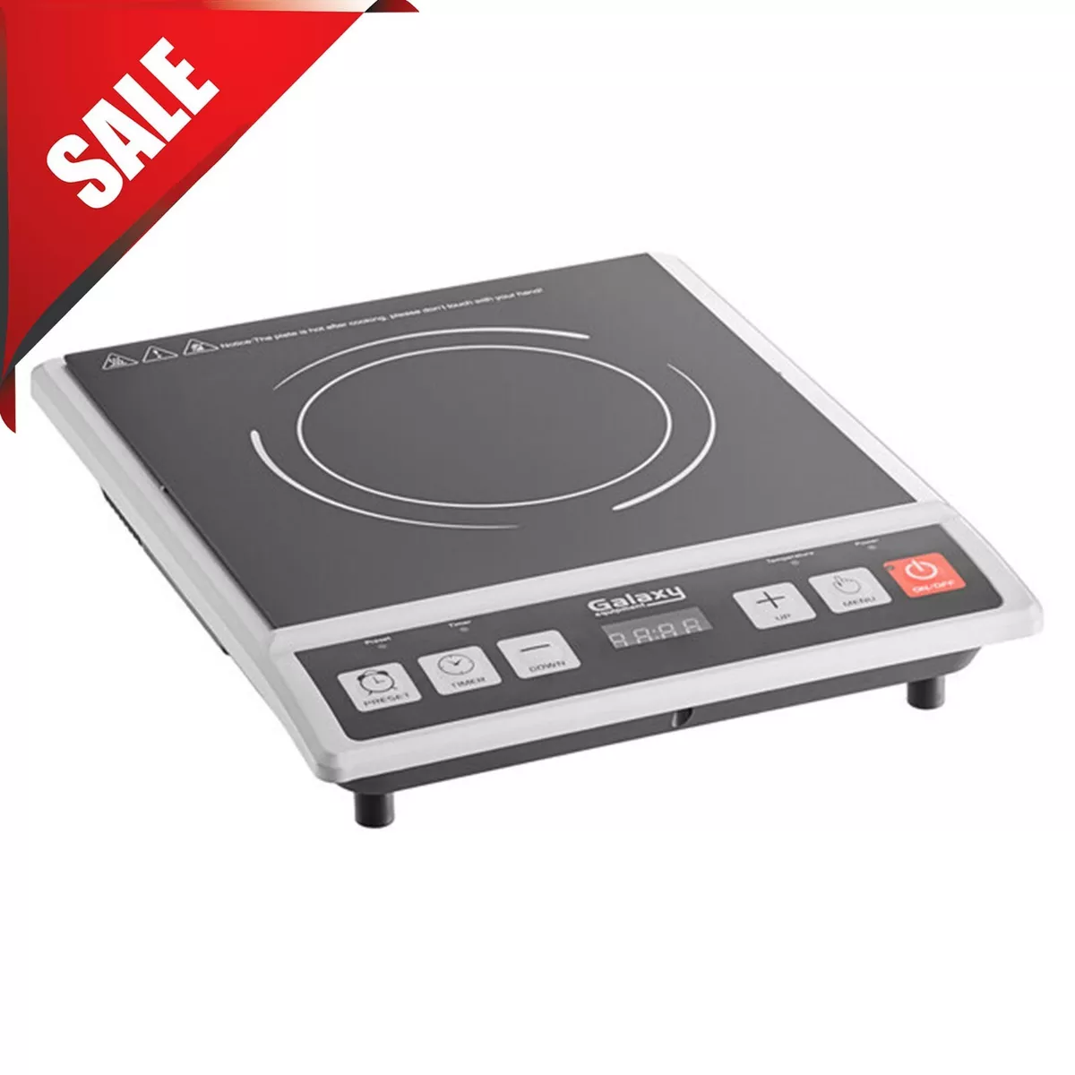 Induction Cooktop, 1800W 120V Electric Cooktop with Removable