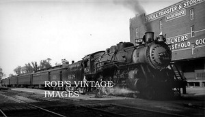 Missouri Pacific Mo PAC Railroad  Steam Locomotive 6428 4-6-2  