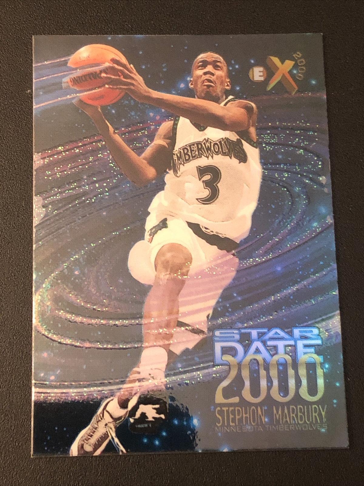 1996-97 EX-2000 Stephon Marbury Star Date 2000 Rookie #10