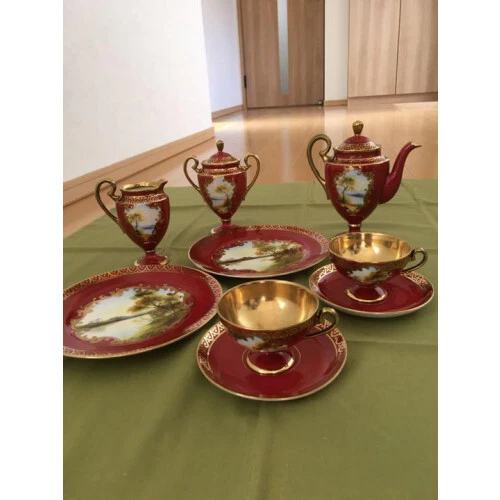 old noritake tea set 18 cm antique