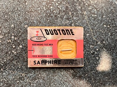 Duotone Record Cutting LathCutting Needle Sapphire No. 11