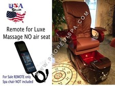 LCD massage remote control Luxe spa tech G570 NO AIR SEAT pedicure spa chair