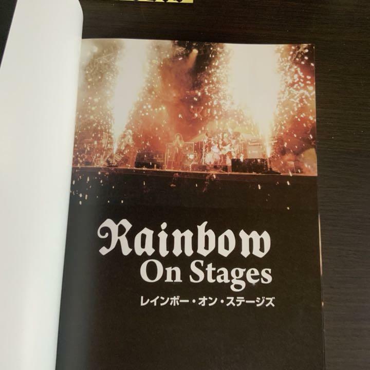 Rainbow On Stages Ritchie Blackmore Japan Book Historic