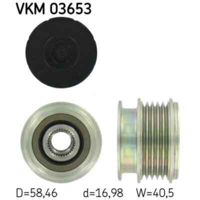 SKF Generatorfreilauf VKM 03653