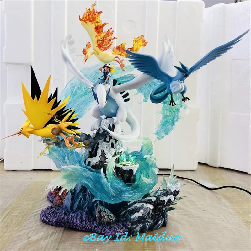 Pre-order〗Pokemon Lugia Articuno Zapdos Moltres Model Statue Resin - –  Pokemon lover