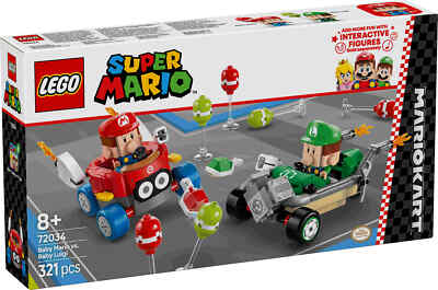 LEGO  Super Mario 72034 - Mario Kart    Baby Mario vs. Baby Luigi - NEU & OVP - 