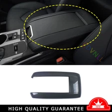 Central Console Armrest Box Cover For Toyota Highlander 2020-2022 Carbon Fiber