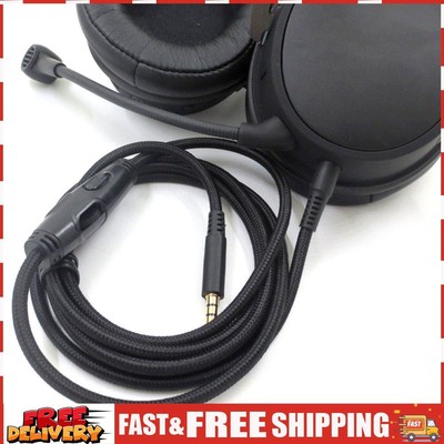 1.5m Headphone Audio Cable Cord Line Replacement with Tuning for HyperX Cloud SN
