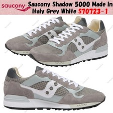 Saucony Shadow 5000 Made in Italy Grey White S70723-1 Men's Size