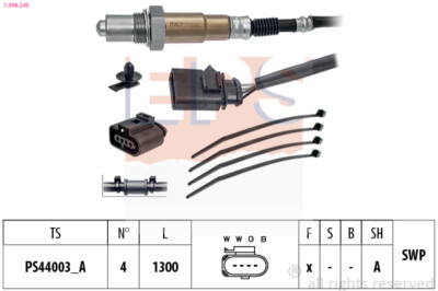 EPS 1.998.245 Lambda Sensor for AUDI,MAN,SEAT,SKODA,VW