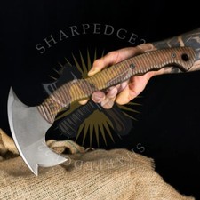 Forged Tomahawk axe With Macarta Handle