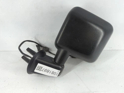 2014-2014 Jeep Wrangler Driver Left Side View Power Door Mirror Black JYW9Z